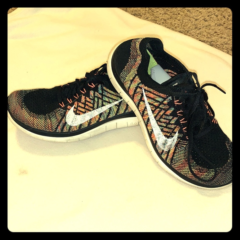Nike Free 4.0 Flyknit Running Shoes
